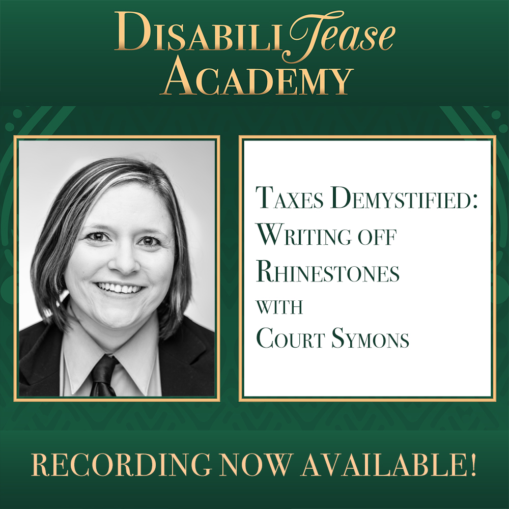 Taxes Demystified Writing off Rhinestones with Court Symons